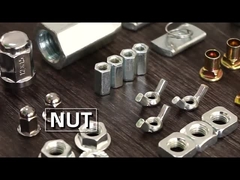 Подгоняйте стандарт ДИН6923 гайки фланца с шестигранной головкой из углеродистой стали