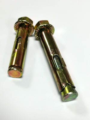 M8 Sleeve Anchor Bolt Hex Flange Nut Hex Heavy Duty Galvanized (М8 Анкерный болт с шестигранным фланцем)