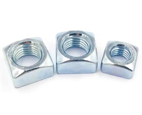 Дина 557 квадратные орехи Углеродистая сталь 4.8 / 8.8 для тяжелой промышленности