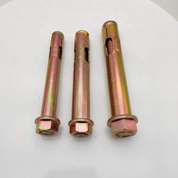 Анкерные болты с втулкой Крепеж из углеродистой стали M6-M24 Желтый