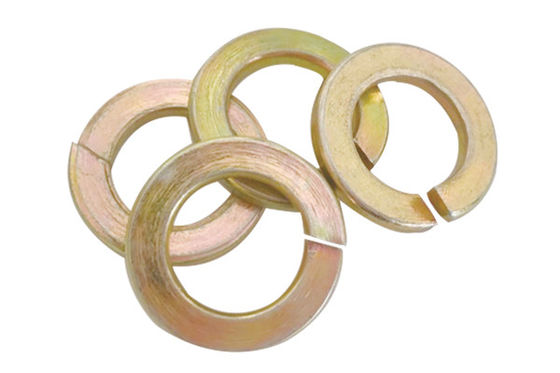 Сталь углерода шайбы покрытой весны цинка Din 127 отделки чернением