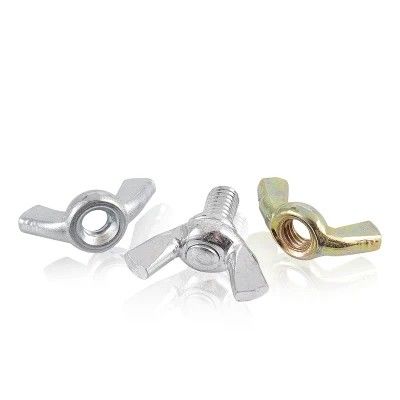 Ранг 4,8 8,8 затянутая рука М8 углерода Дин 315 барашковой гайки покрытая цинком